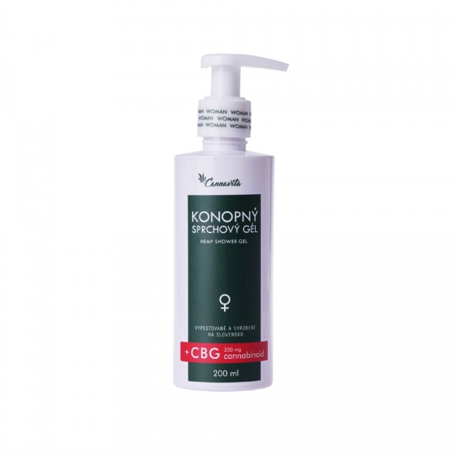 Konopny sprchovy gel damsky